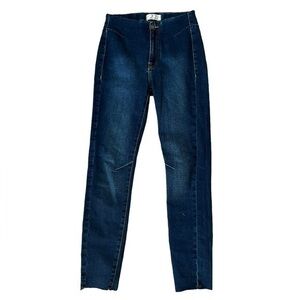 We The Free High Rise Raw Hem Skinny Jeans